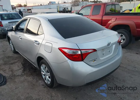 2016 Toyota Corolla Le from USA, damaged, VIN 5YFBURHE1GP533623
